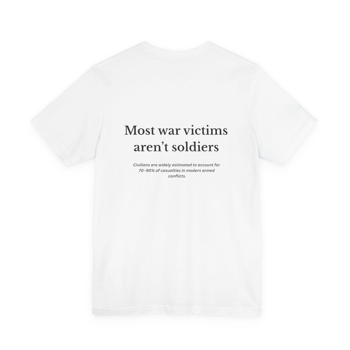 CAVE Wear — "Most war victims aren't soldiers"