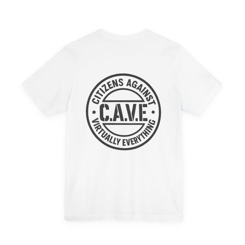 C.A.V.E. Tee – "What the Flock Is Going On Here?" Surveillance Humor T-Shirt